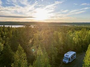 Nach den Eindrücken an der norwegisch-russischen Grenze sind wir froh, wieder in entspannter Umgebung die Rückreise durch Finnland anzutreten.