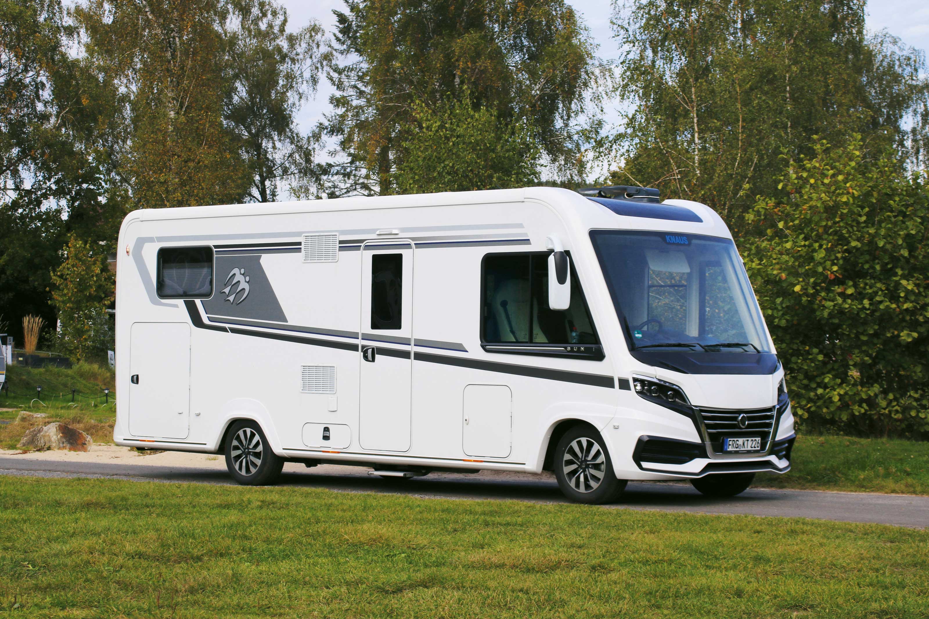 Fahraktiver Eleganter Luxus Liner Von Knaus Wohnmobil Und Caravan