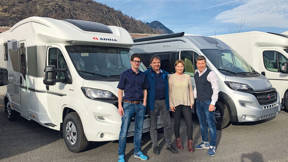 Adria und Sun Living im Wallis