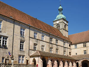 L’origine de l’abbaye Saint-Pierre à Luxeuil-les-Bains remonte à environ 590 apr. J.-C. Photo : Michel Joly/BFC Tourisme.