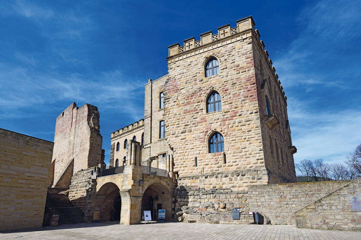 Le Château de Hambach est considéré comme le berceau de la démocratie.