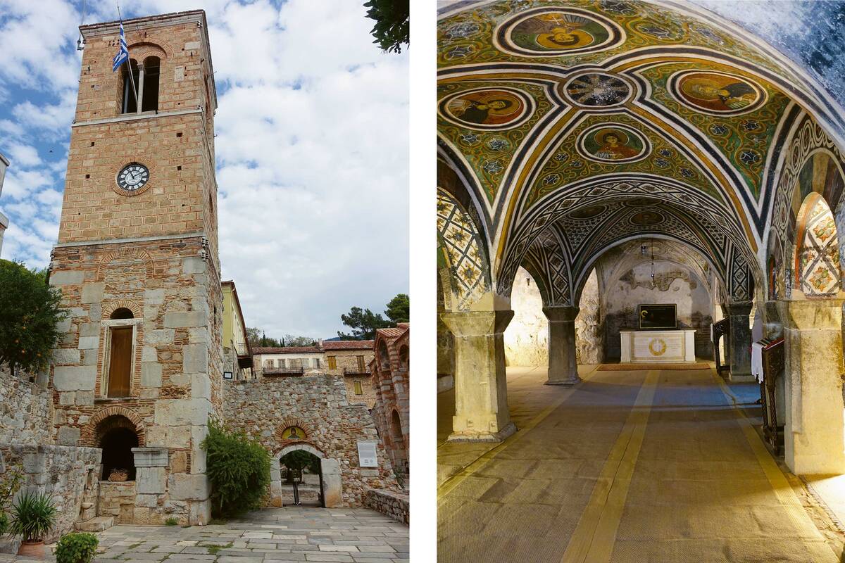 Das Kloster Hosios Lukas ist eines der drei bedeutendsten byzantinischen Klöster in Griechenland. 