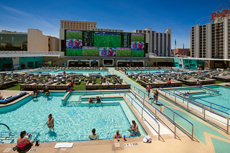 Das Circa Millenium Swim Stadium gilt als Las Vegas grösste Poollandschaft.