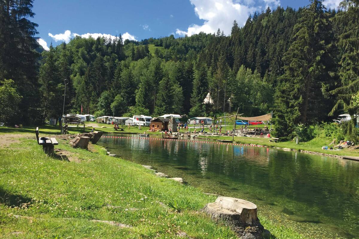 Des endroits de détente et de repos en pleine nature. 