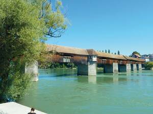 Sur le chemin du retour nous visitons la jolie ville de Bad Säckingen, au bord du Rhin.