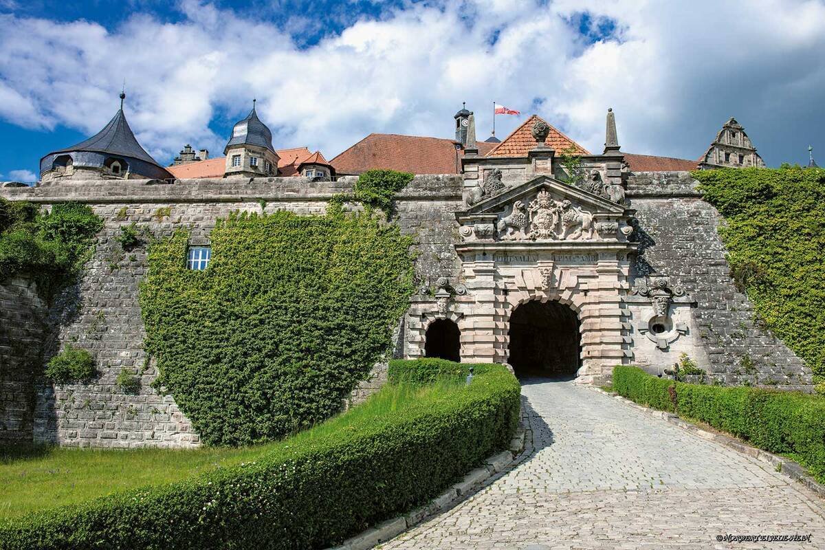 Avec ses 23,6 hectares, la forteresse de Rosenberg, au-dessus de Kronach, est considérée comme l’une des fortifications les plus vastes et les mieux conservées.
