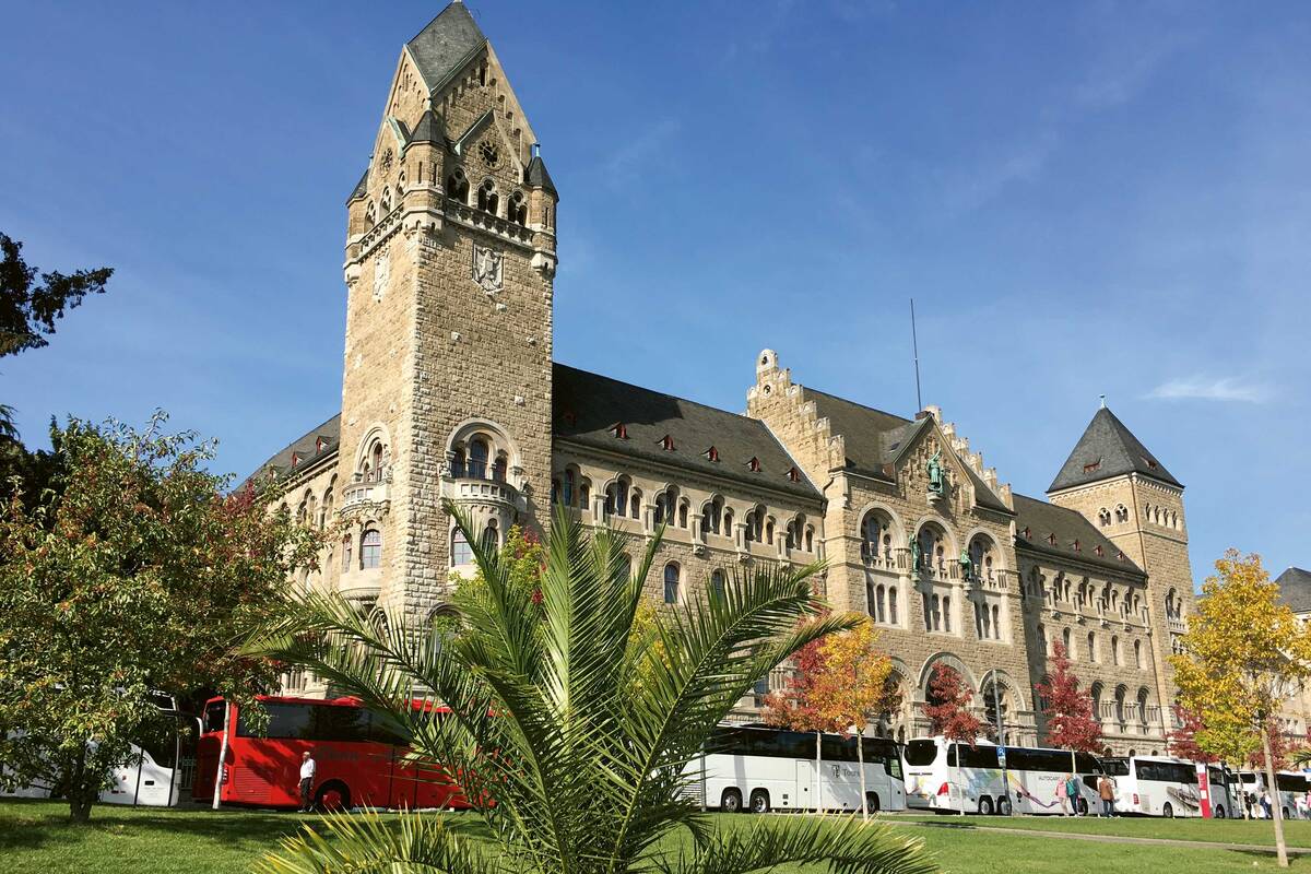 Das preussische Regierungsgebäude von Koblenz beherbergte einst den Sitz der preussischen Regierung.