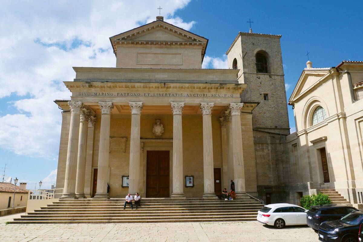 La basilique de Saint-Marin est dédiée au diacre Saint Marin. Elle est inscrite, comme l’ensemble de la vieille ville de Saint-Marin, au patrimoine mondial de l&#039;UNESCO.
