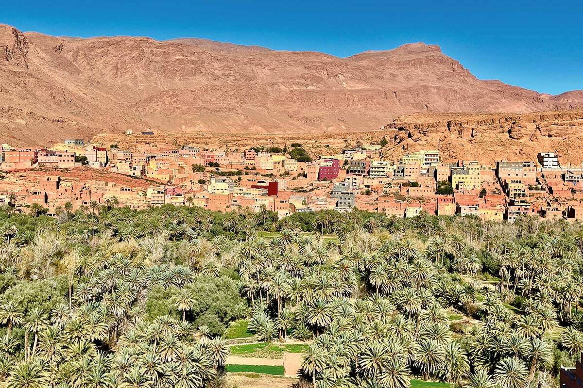 Vue sur Toudgha El Oulia.