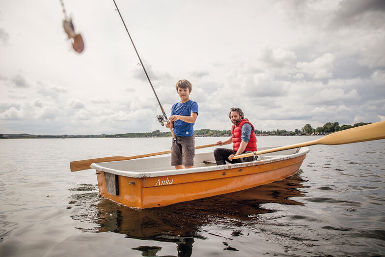 En mer ou en lac : le Mecklembourg-Poméranie occidentale est aussi un paradis pour la pêche.