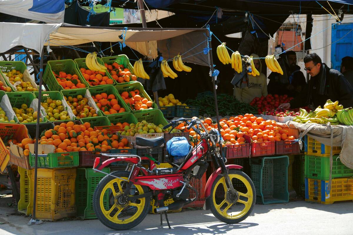 Nous faisons des provisions de fruits frais au vu de l’abondance de l’offre.