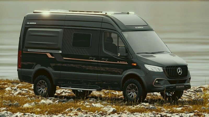 Der neue Supertwin 4x4, auf der Basis des Mercedes-Benz Sprinter, kommt auf 2025.